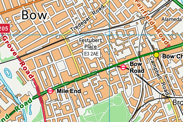 E3 2AE map - OS VectorMap District (Ordnance Survey) E3 2AE map - OS VectorMap District (Ordnance Survey)