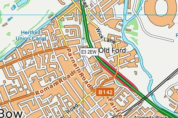 E3 2EW map - OS VectorMap District (Ordnance Survey) E3 2EW map - OS VectorMap District (Ordnance Survey)