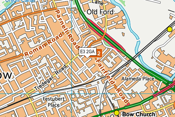 E3 2GA map - OS VectorMap District (Ordnance Survey) E3 2GA map - OS VectorMap District (Ordnance Survey)