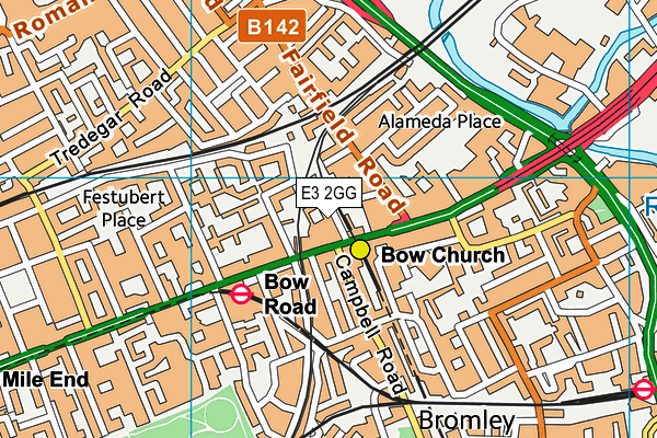 E3 2GG map - OS VectorMap District (Ordnance Survey) E3 2GG map - OS VectorMap District (Ordnance Survey)