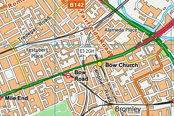 E3 2GH map - OS VectorMap District (Ordnance Survey) E3 2GH map - OS VectorMap District (Ordnance Survey)