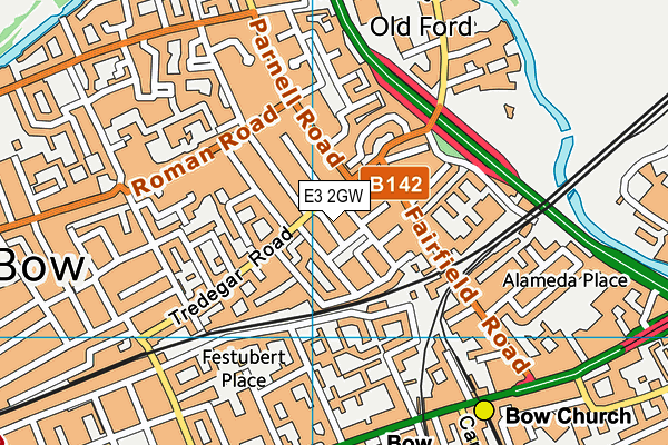 E3 2GW map - OS VectorMap District (Ordnance Survey) E3 2GW map - OS VectorMap District (Ordnance Survey)