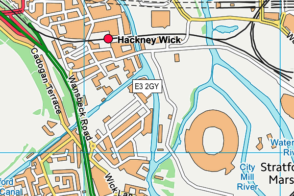 E3 2GY map - OS VectorMap District (Ordnance Survey) E3 2GY map - OS VectorMap District (Ordnance Survey)