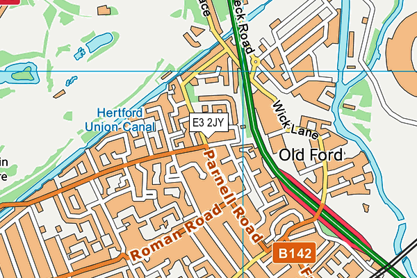 E3 2JY map - OS VectorMap District (Ordnance Survey) E3 2JY map - OS VectorMap District (Ordnance Survey)
