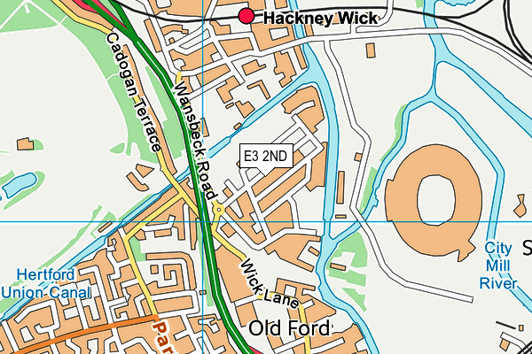 E3 2ND map - OS VectorMap District (Ordnance Survey) E3 2ND map - OS VectorMap District (Ordnance Survey)