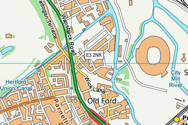 E3 2NR map - OS VectorMap District (Ordnance Survey) E3 2NR map - OS VectorMap District (Ordnance Survey)