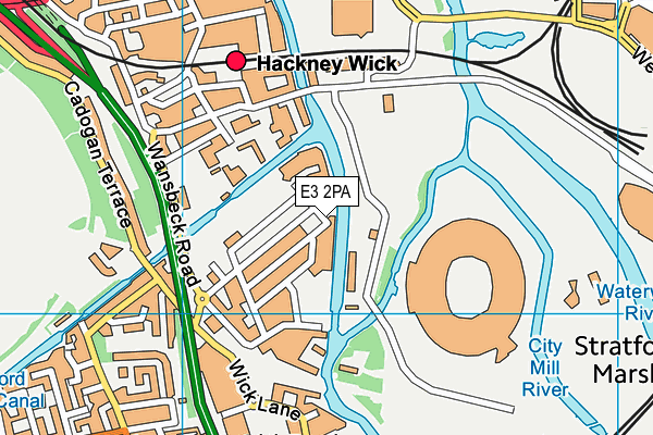 E3 2PA map - OS VectorMap District (Ordnance Survey) E3 2PA map - OS VectorMap District (Ordnance Survey)