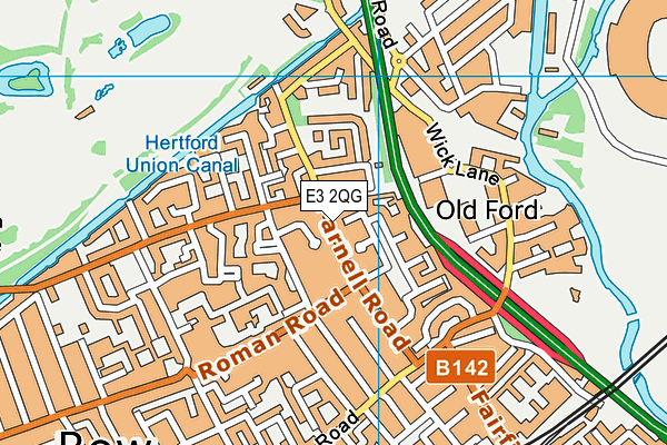 E3 2QG map - OS VectorMap District (Ordnance Survey) E3 2QG map - OS VectorMap District (Ordnance Survey)