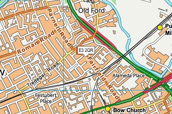 E3 2QR map - OS VectorMap District (Ordnance Survey) E3 2QR map - OS VectorMap District (Ordnance Survey)
