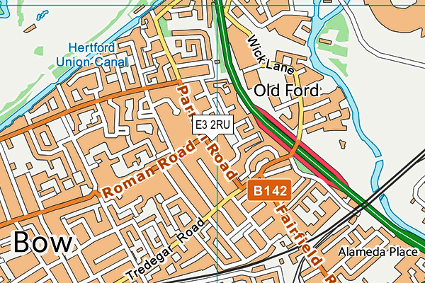 E3 2RU map - OS VectorMap District (Ordnance Survey) E3 2RU map - OS VectorMap District (Ordnance Survey)