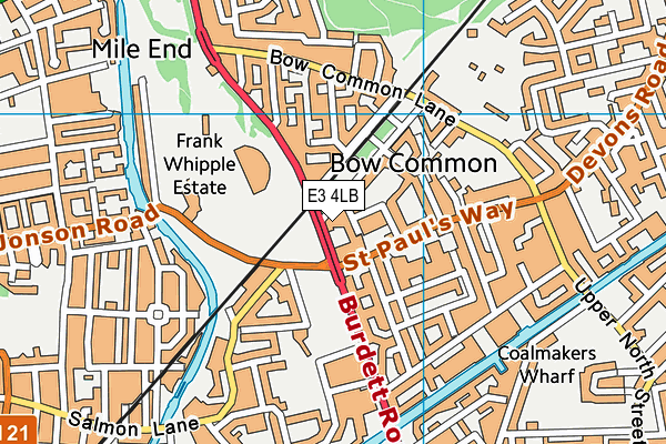 E3 4LB map - OS VectorMap District (Ordnance Survey) E3 4LB map - OS VectorMap District (Ordnance Survey)