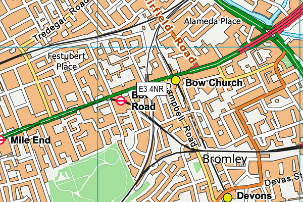 E3 4NR map - OS VectorMap District (Ordnance Survey) E3 4NR map - OS VectorMap District (Ordnance Survey)