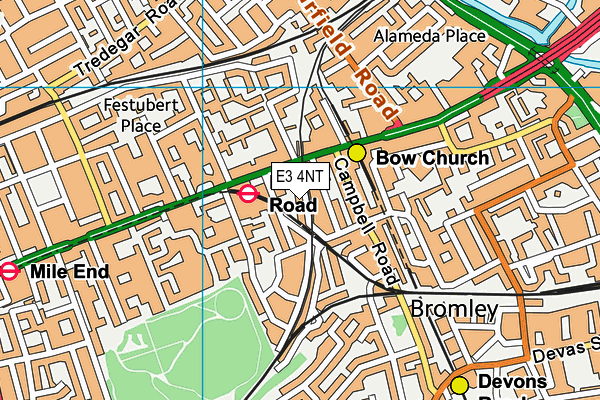 E3 4NT map - OS VectorMap District (Ordnance Survey) E3 4NT map - OS VectorMap District (Ordnance Survey)