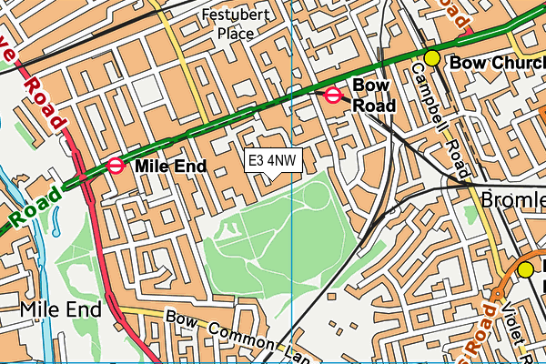 E3 4NW map - OS VectorMap District (Ordnance Survey) E3 4NW map - OS VectorMap District (Ordnance Survey)