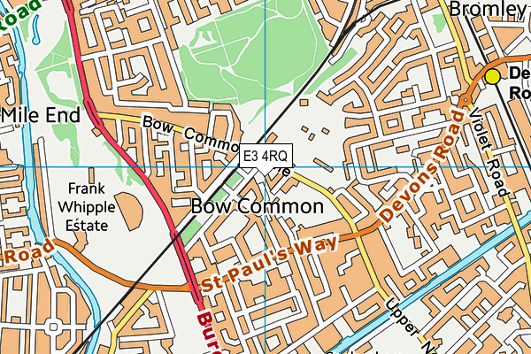 E3 4RQ map - OS VectorMap District (Ordnance Survey) E3 4RQ map - OS VectorMap District (Ordnance Survey)