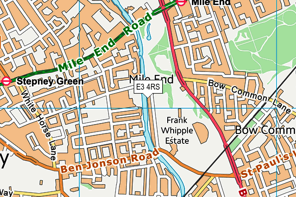 E3 4RS map - OS VectorMap District (Ordnance Survey) E3 4RS map - OS VectorMap District (Ordnance Survey)