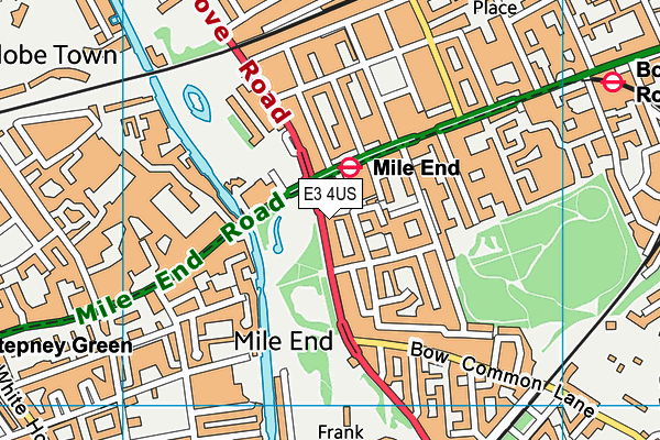 E3 4US map - OS VectorMap District (Ordnance Survey) E3 4US map - OS VectorMap District (Ordnance Survey)