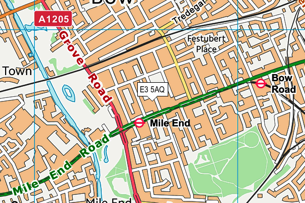 E3 5AQ map - OS VectorMap District (Ordnance Survey) E3 5AQ map - OS VectorMap District (Ordnance Survey)