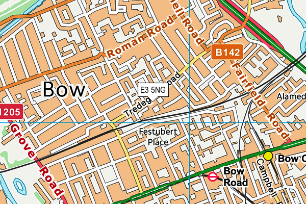 E3 5NG map - OS VectorMap District (Ordnance Survey) E3 5NG map - OS VectorMap District (Ordnance Survey)