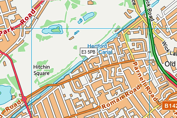E3 5PB map - OS VectorMap District (Ordnance Survey) E3 5PB map - OS VectorMap District (Ordnance Survey)