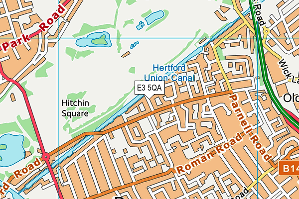 E3 5QA map - OS VectorMap District (Ordnance Survey) E3 5QA map - OS VectorMap District (Ordnance Survey)