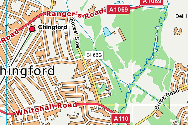 E4 6BG map - OS VectorMap District (Ordnance Survey) E4 6BG map - OS VectorMap District (Ordnance Survey)