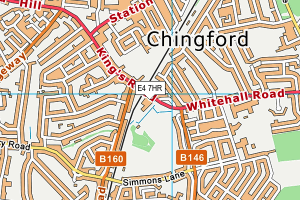 E4 7HR map - OS VectorMap District (Ordnance Survey) E4 7HR map - OS VectorMap District (Ordnance Survey)