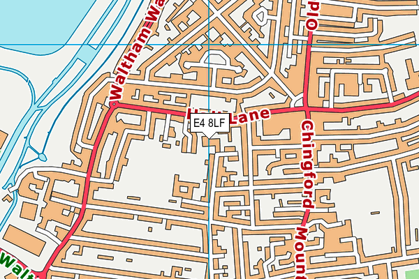 E4 8LF map - OS VectorMap District (Ordnance Survey) E4 8LF map - OS VectorMap District (Ordnance Survey)