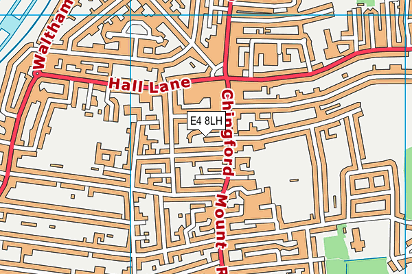 E4 8LH map - OS VectorMap District (Ordnance Survey) E4 8LH map - OS VectorMap District (Ordnance Survey)