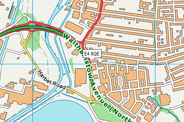 E4 8QE map - OS VectorMap District (Ordnance Survey) E4 8QE map - OS VectorMap District (Ordnance Survey)