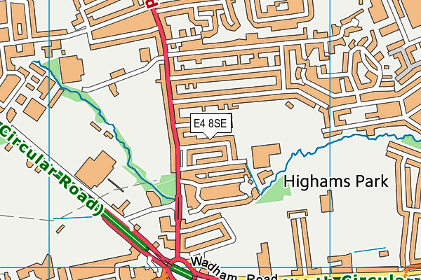 E4 8SE map - OS VectorMap District (Ordnance Survey) E4 8SE map - OS VectorMap District (Ordnance Survey)