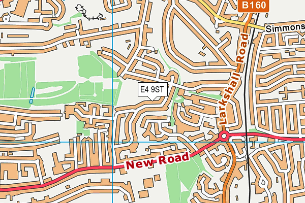 E4 9ST map - OS VectorMap District (Ordnance Survey) E4 9ST map - OS VectorMap District (Ordnance Survey)