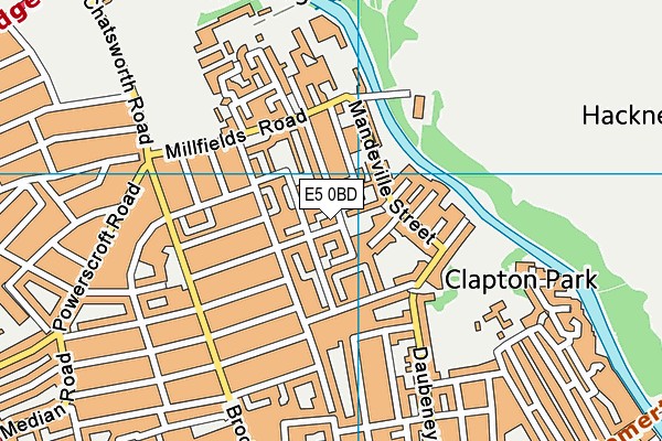 E5 0BD map - OS VectorMap District (Ordnance Survey) E5 0BD map - OS VectorMap District (Ordnance Survey)