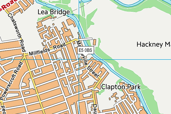 E5 0BS map - OS VectorMap District (Ordnance Survey) E5 0BS map - OS VectorMap District (Ordnance Survey)