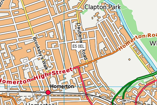 E5 0EL map - OS VectorMap District (Ordnance Survey) E5 0EL map - OS VectorMap District (Ordnance Survey)