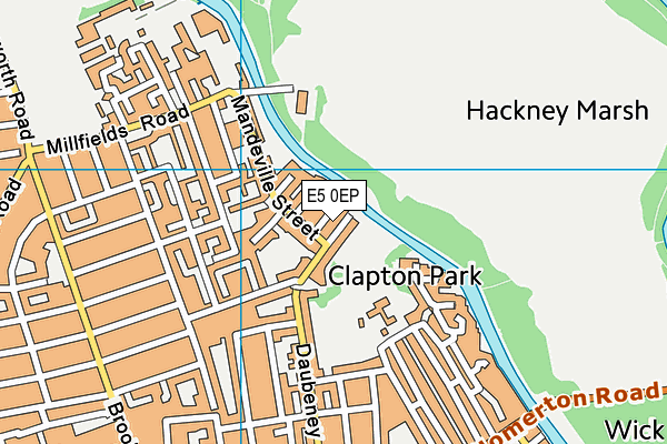 E5 0EP map - OS VectorMap District (Ordnance Survey) E5 0EP map - OS VectorMap District (Ordnance Survey)