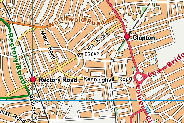 E5 8AP map - OS VectorMap District (Ordnance Survey) E5 8AP map - OS VectorMap District (Ordnance Survey)