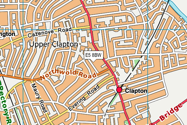 E5 8BW map - OS VectorMap District (Ordnance Survey) E5 8BW map - OS VectorMap District (Ordnance Survey)
