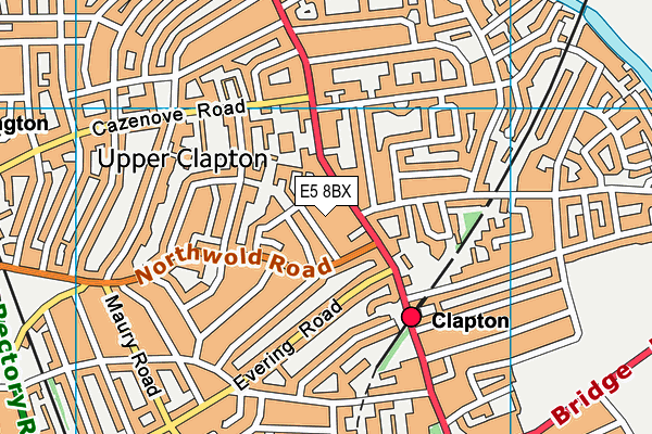 E5 8BX map - OS VectorMap District (Ordnance Survey) E5 8BX map - OS VectorMap District (Ordnance Survey)