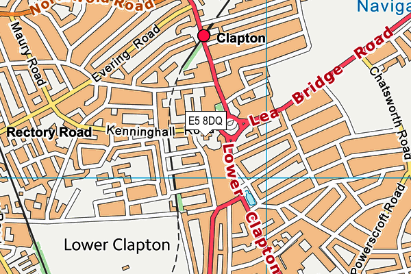 E5 8DQ map - OS VectorMap District (Ordnance Survey) E5 8DQ map - OS VectorMap District (Ordnance Survey)