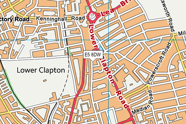 E5 8DW map - OS VectorMap District (Ordnance Survey) E5 8DW map - OS VectorMap District (Ordnance Survey)