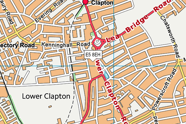 E5 8EH map - OS VectorMap District (Ordnance Survey) E5 8EH map - OS VectorMap District (Ordnance Survey)
