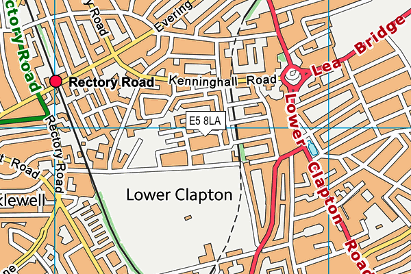 E5 8LA map - OS VectorMap District (Ordnance Survey) E5 8LA map - OS VectorMap District (Ordnance Survey)