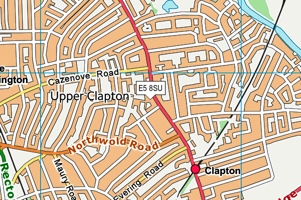 E5 8SU map - OS VectorMap District (Ordnance Survey) E5 8SU map - OS VectorMap District (Ordnance Survey)