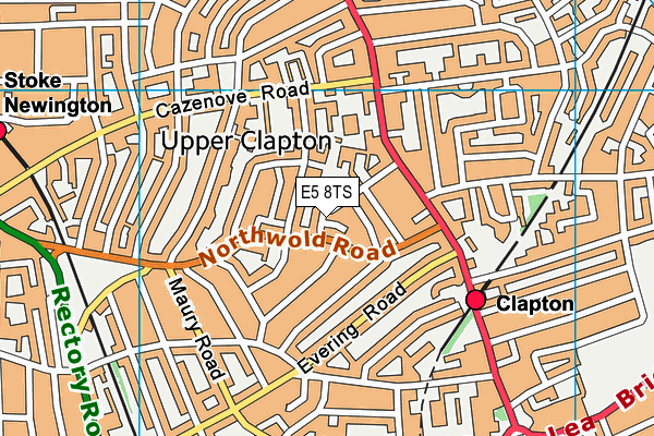 E5 8TS map - OS VectorMap District (Ordnance Survey) E5 8TS map - OS VectorMap District (Ordnance Survey)
