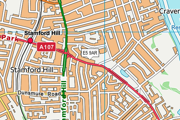 E5 9AR map - OS VectorMap District (Ordnance Survey) E5 9AR map - OS VectorMap District (Ordnance Survey)