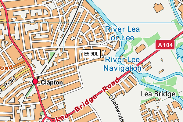 E5 9DL map - OS VectorMap District (Ordnance Survey) E5 9DL map - OS VectorMap District (Ordnance Survey)