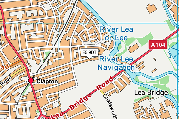 E5 9DT map - OS VectorMap District (Ordnance Survey) E5 9DT map - OS VectorMap District (Ordnance Survey)