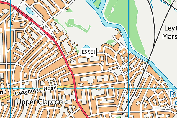E5 9EJ map - OS VectorMap District (Ordnance Survey) E5 9EJ map - OS VectorMap District (Ordnance Survey)