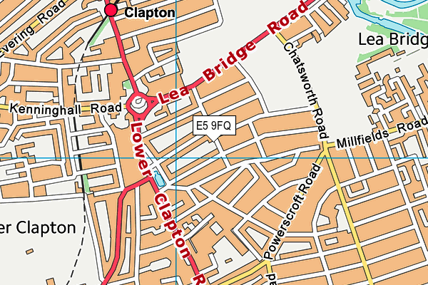 E5 9FQ map - OS VectorMap District (Ordnance Survey) E5 9FQ map - OS VectorMap District (Ordnance Survey)